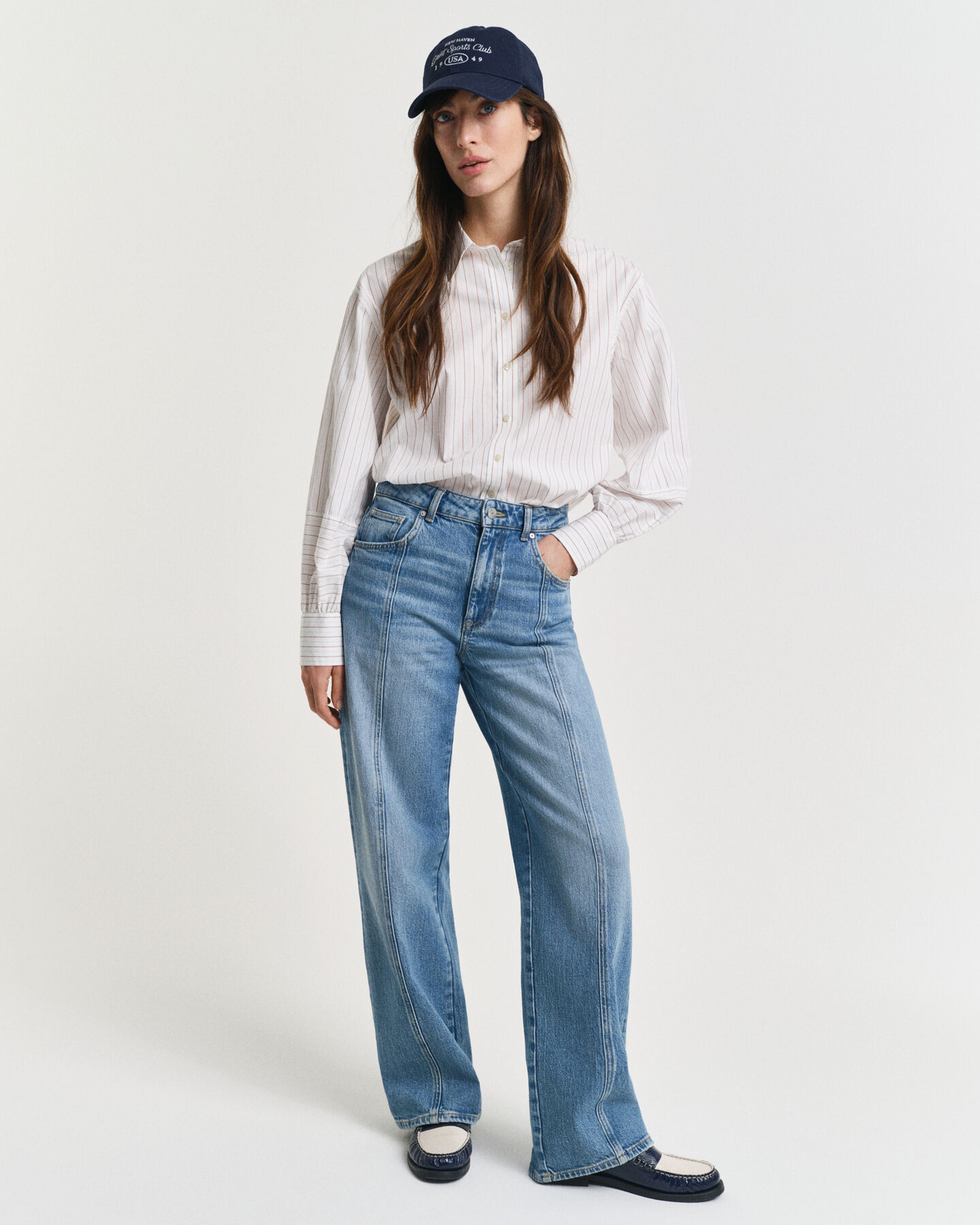 Relaxed Fit Jeans mit geradem Bein