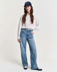 Relaxed Fit Jeans mit geradem Bein