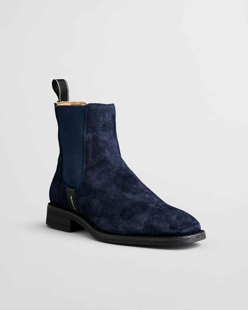 Fayy Chelsea Boot aus Veloursleder