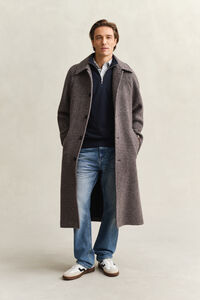 Shield Sweatshirt mit halblangem Rei&szlig;verschluss