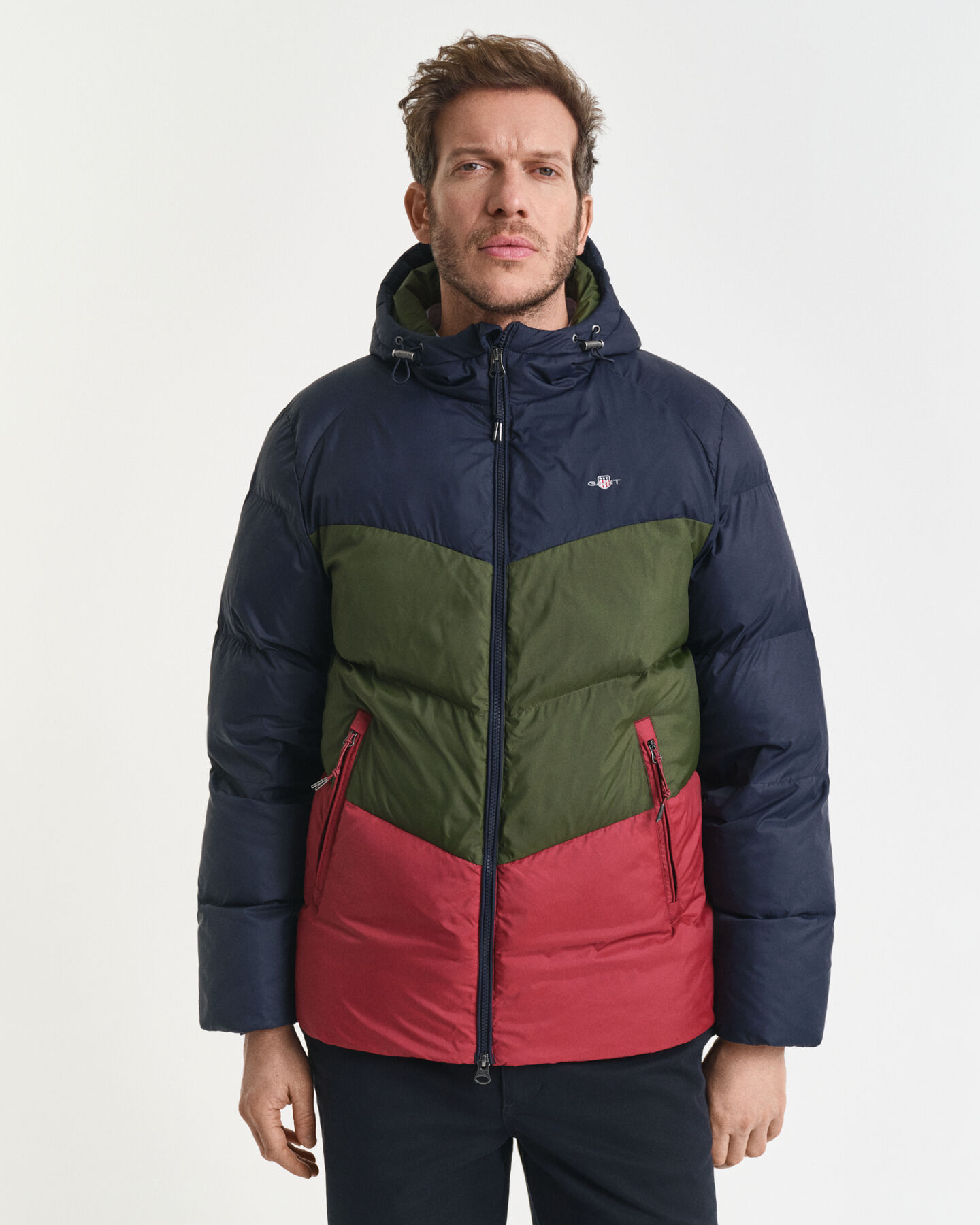 Color Blocked Active Cloud Jacke