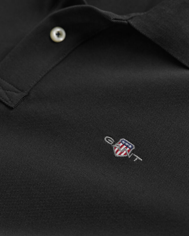 Langarm-Poloshirt