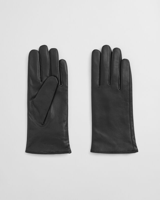 Lederhandschuhe mit Kaschmirfutter