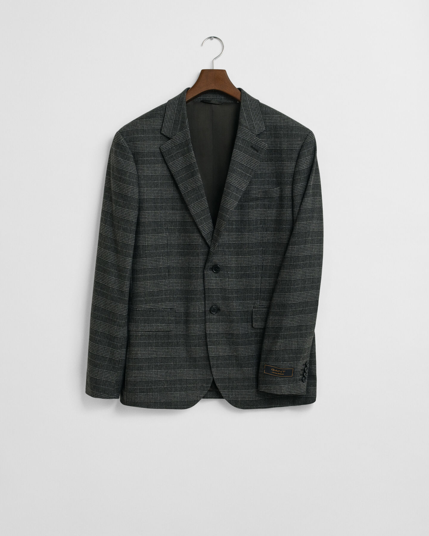 Slim Fit Glen Check Anzugsakko