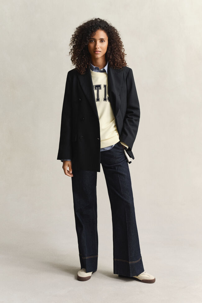 Graphic Rundhals-Sweatshirt