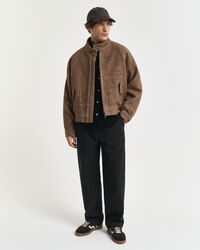 Harrington Jacke aus Wolle