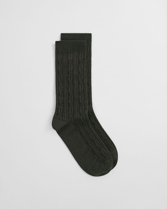 Zopfstrick Socken