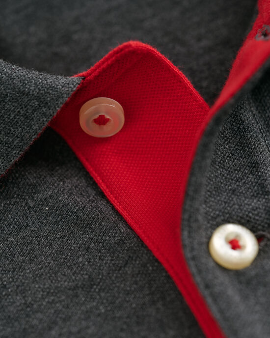 Kontrast Piqu&eacute; Rugger