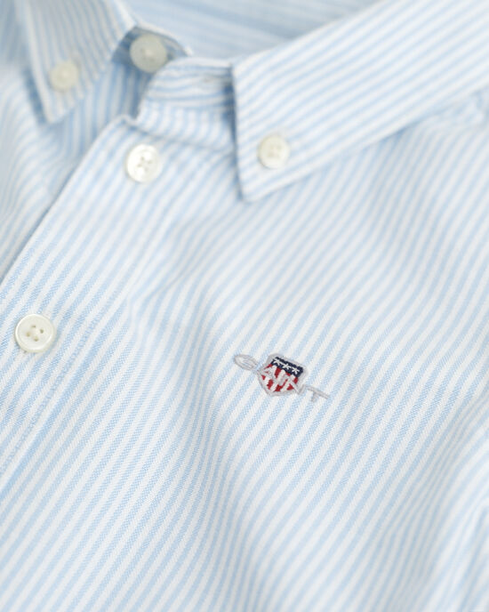 Kids Shield Oxford-Hemd mit Streifen