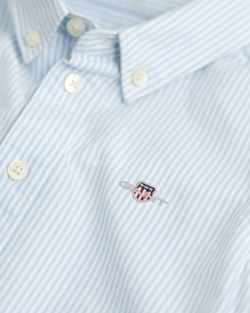 Kids Shield Oxford-Hemd mit Streifen