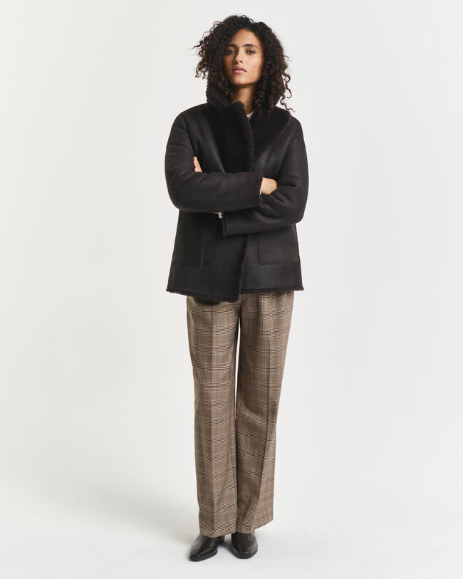 Wende-Caban aus Shearling