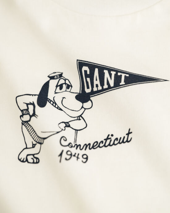 Baby Graphic Langarmshirt mit Hunde-Print