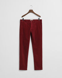 Slim Fit Cord Chinohose