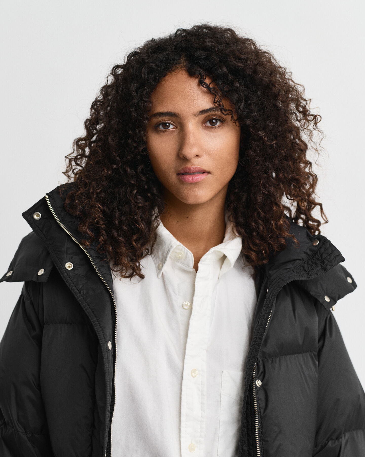 Mittellange Daunenjacke