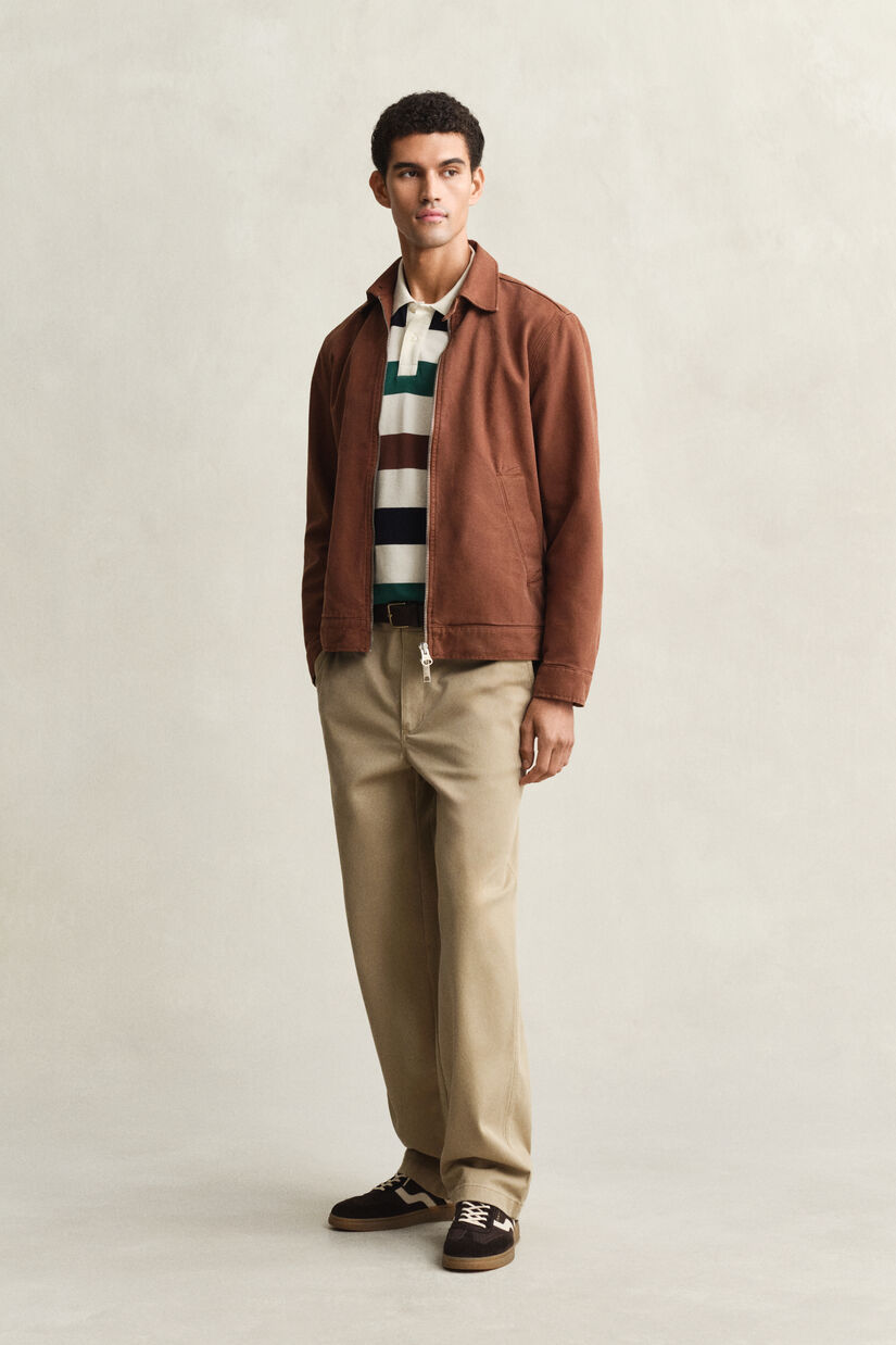 Poloshirt mit Streifen