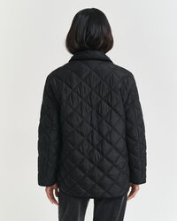 Steppjacke mit Cordbesatz
