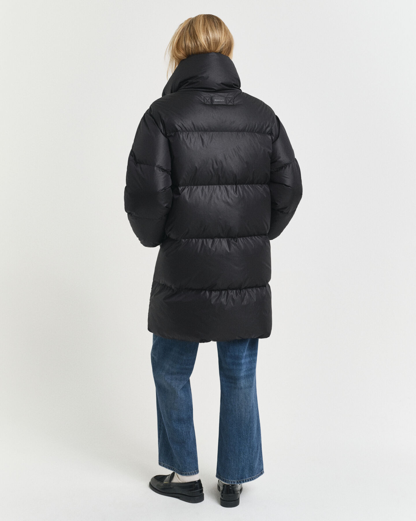 Relaxed Fit Daunenmantel