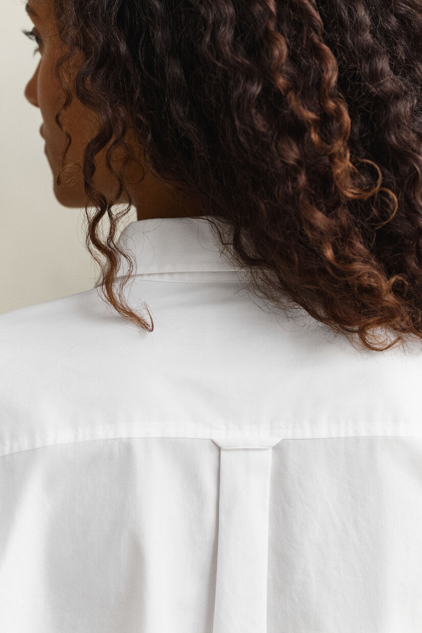 Regular Fit Classic Popeline Bluse