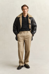 Langarm-Poloshirt