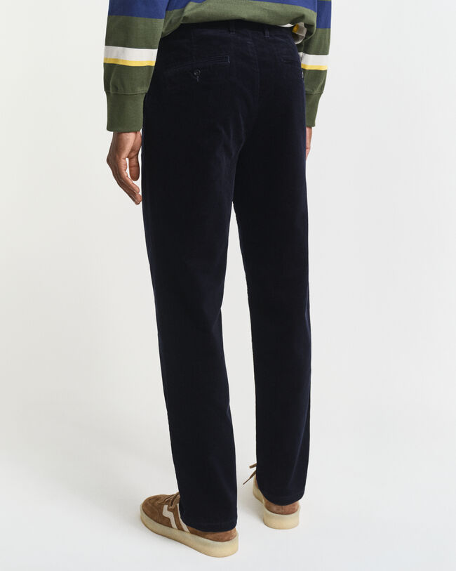 Regular Fit Cord-Chinohose