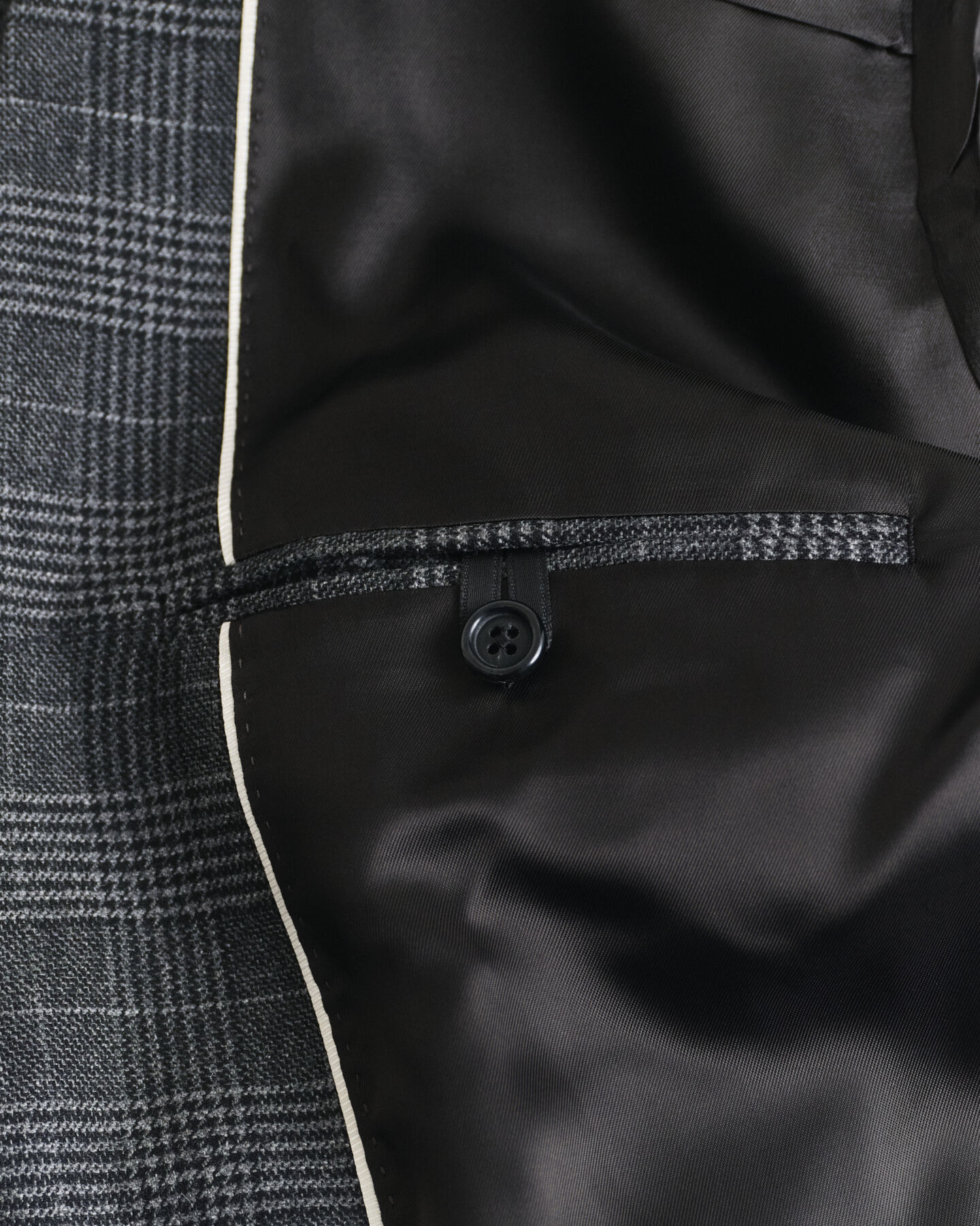 Slim Fit Glen Check Anzugsakko