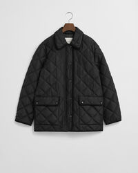 Steppjacke mit Cordbesatz