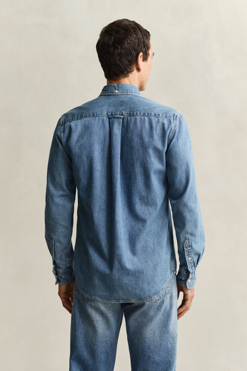 Regular Fit Jeanshemd