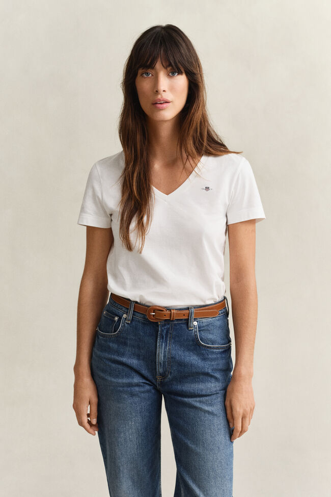 Shield V-Neck T-Shirt