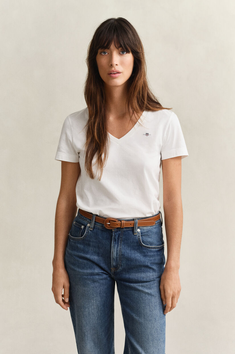 Shield V-Neck T-Shirt