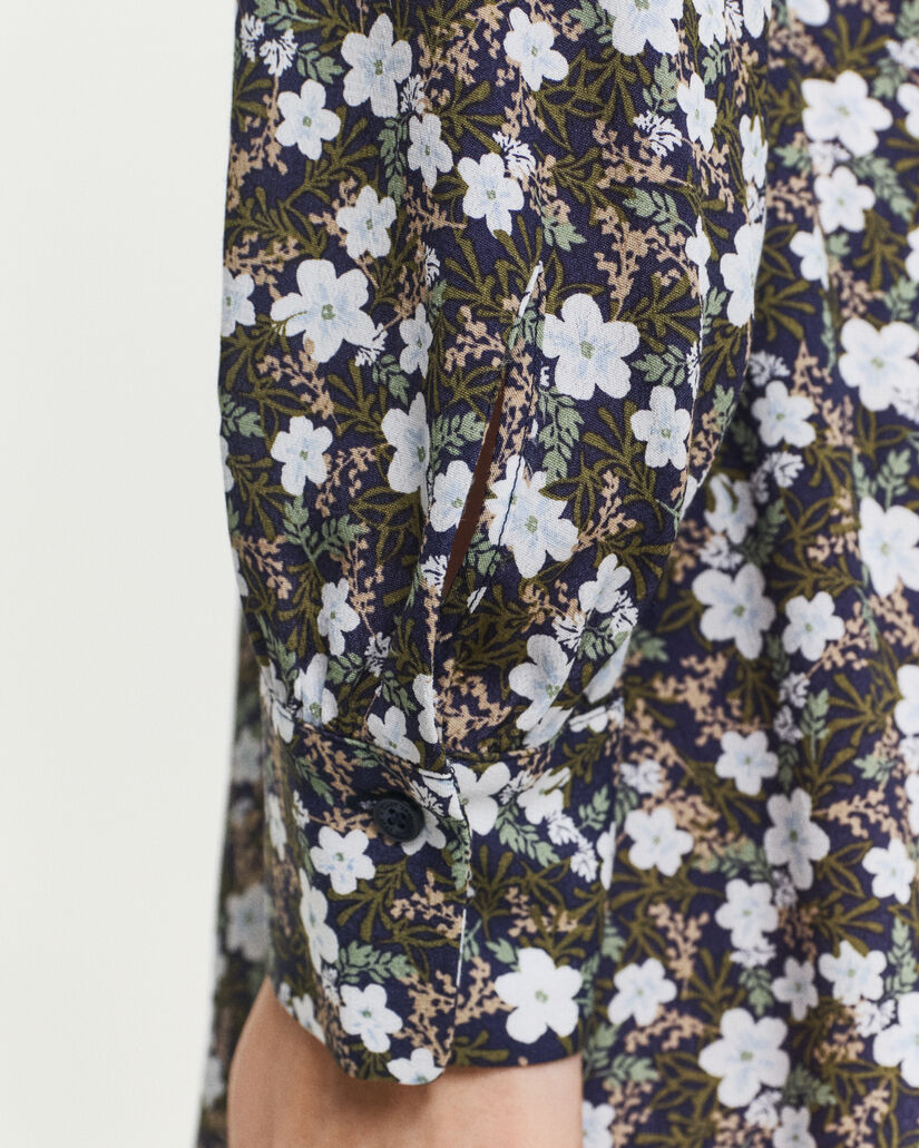 Kleid mit Blumen-Print
