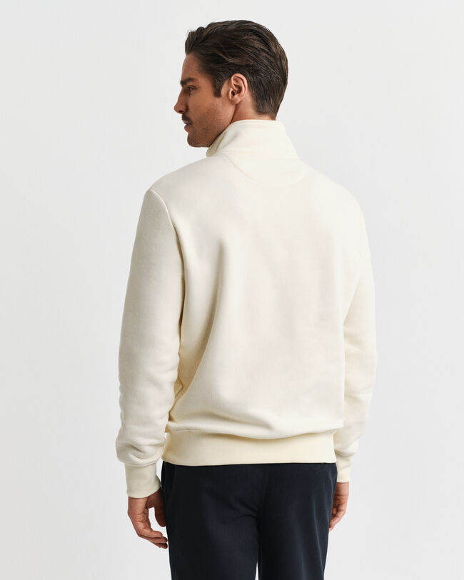 1949 Graphic Sweatshirt mit Rei&szlig;verschlusskragen