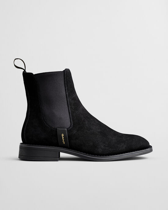 Fayy Chelsea Boot aus Veloursleder
