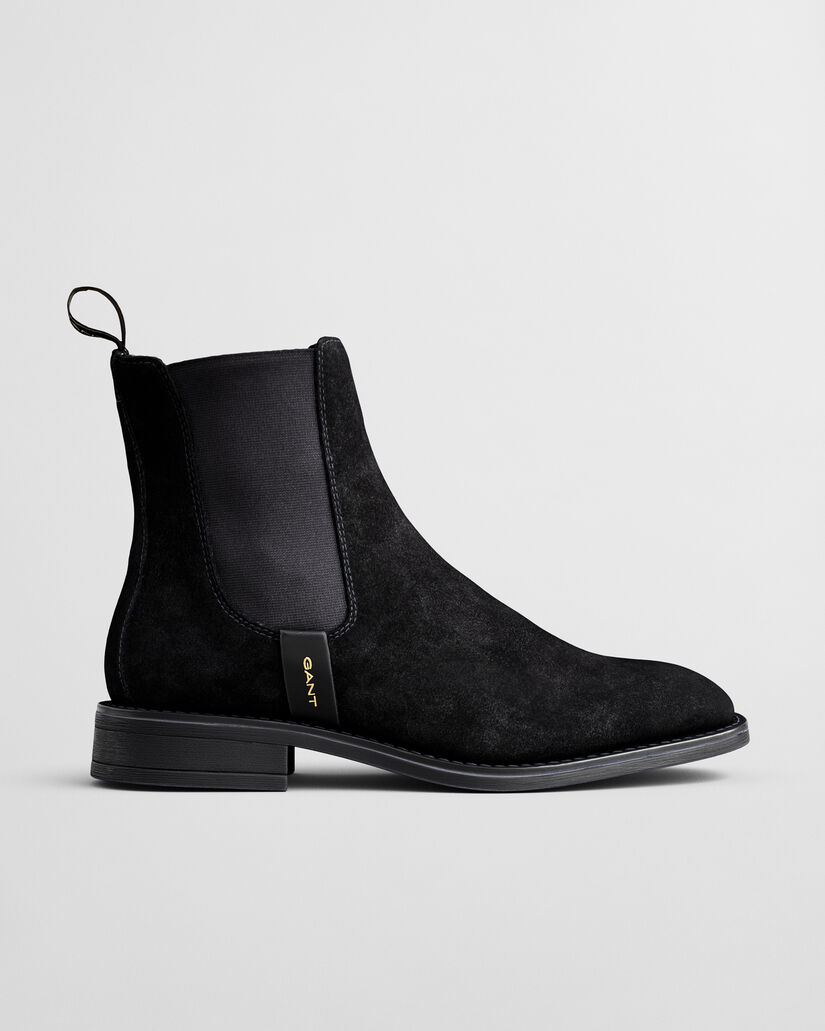 Fayy Chelsea Boot aus Veloursleder
