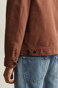 Jacke aus Baumwollcanvas