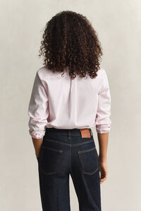 Regular Fit Classic Popeline Hemd mit Streifen