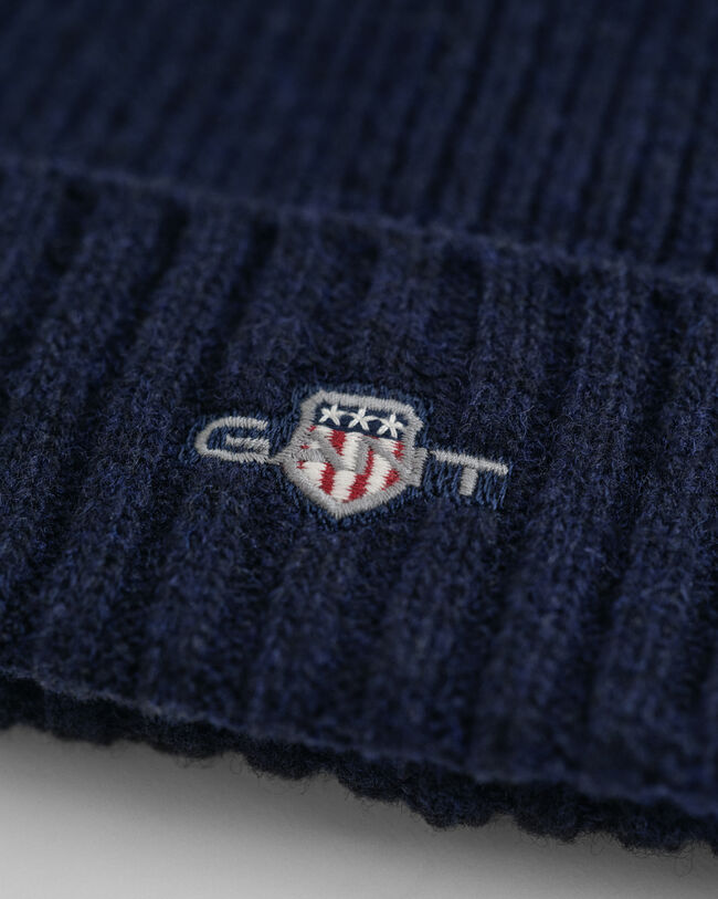 Shield Beanie aus Wolle