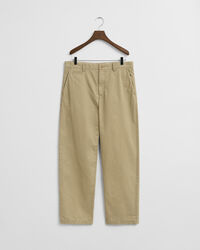 Relaxed Fit Chinohose aus Baumwolltwill