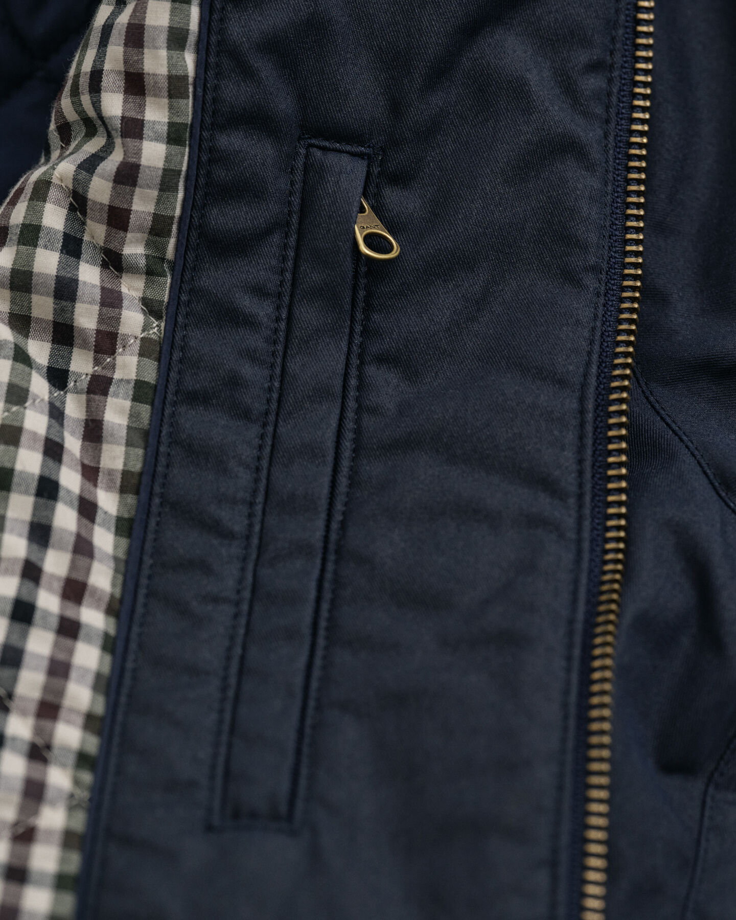 Waxed Cotton Double Decker Jacke