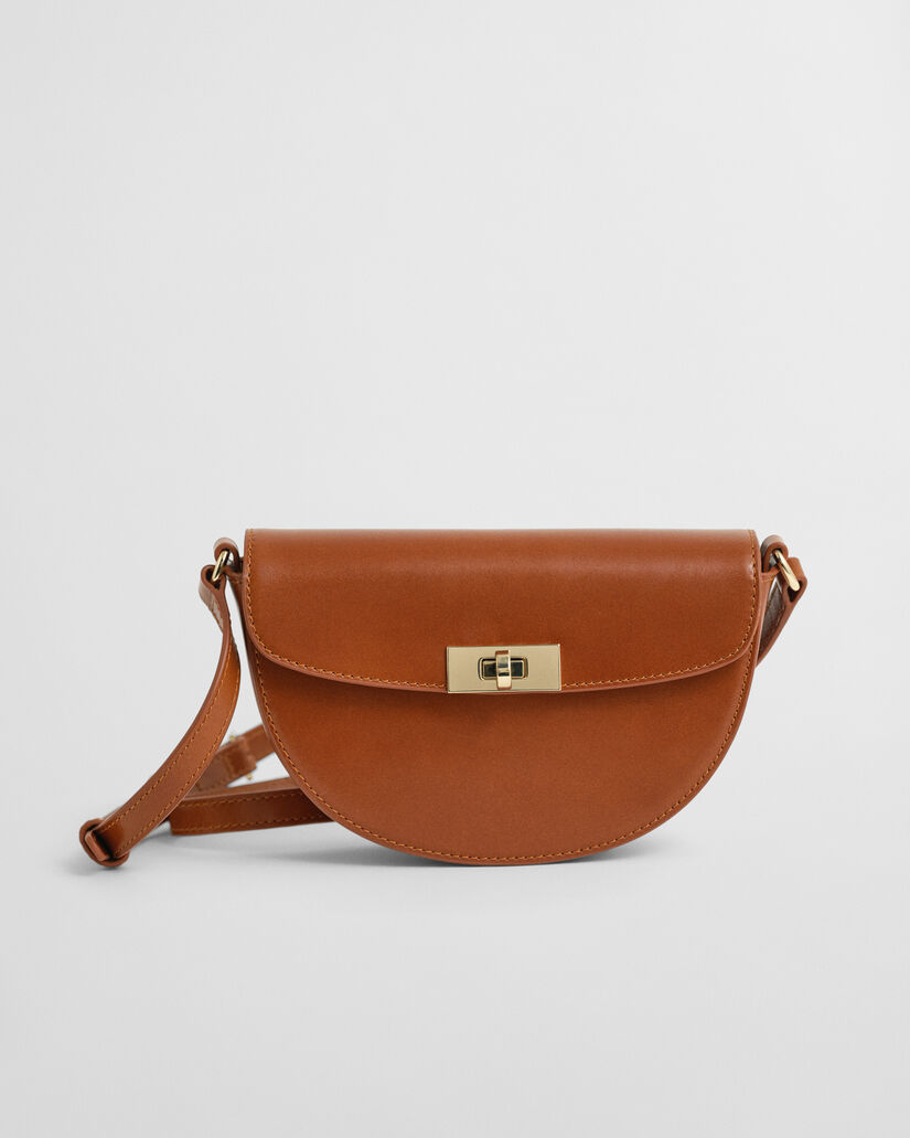 Schultertasche aus Leder