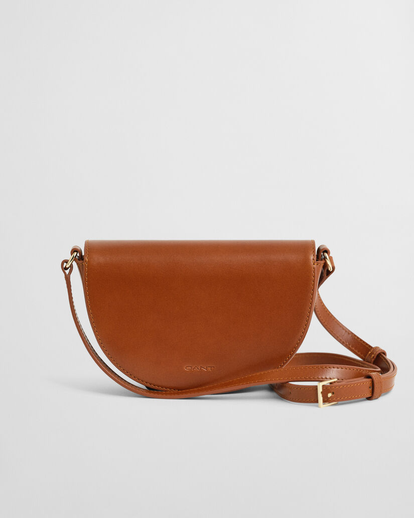 Schultertasche aus Leder