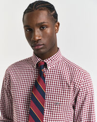 Regular Fit Classic Gingham Popeline Hemd