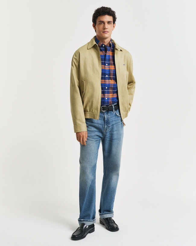 Regular Fit Classic Oxford-Hemd mit Karomuster