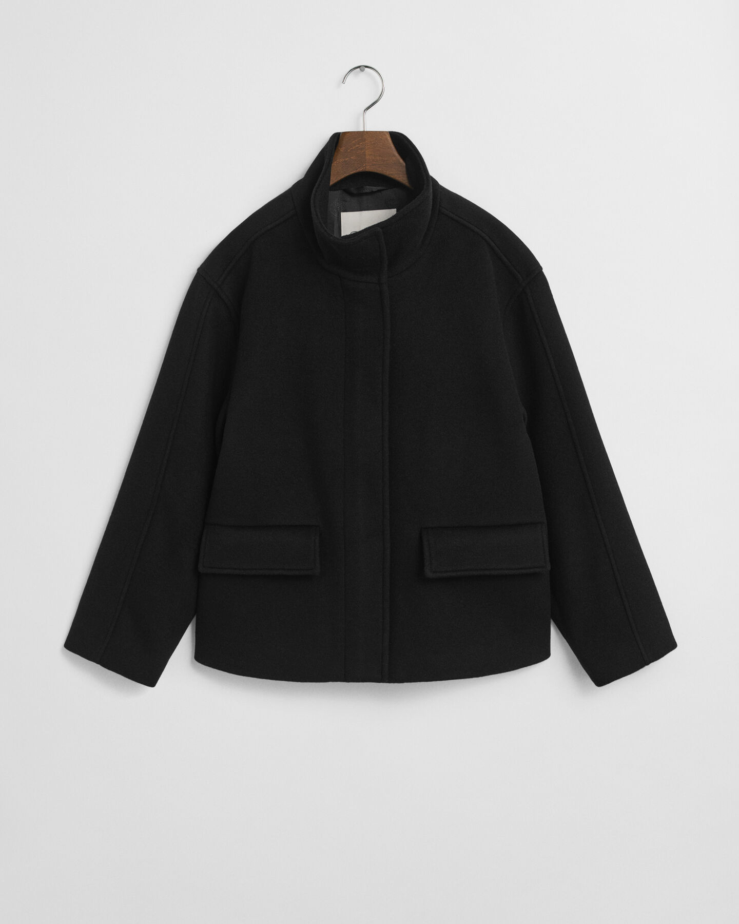 Kurze Rei&szlig;verschlussjacke aus Wolle