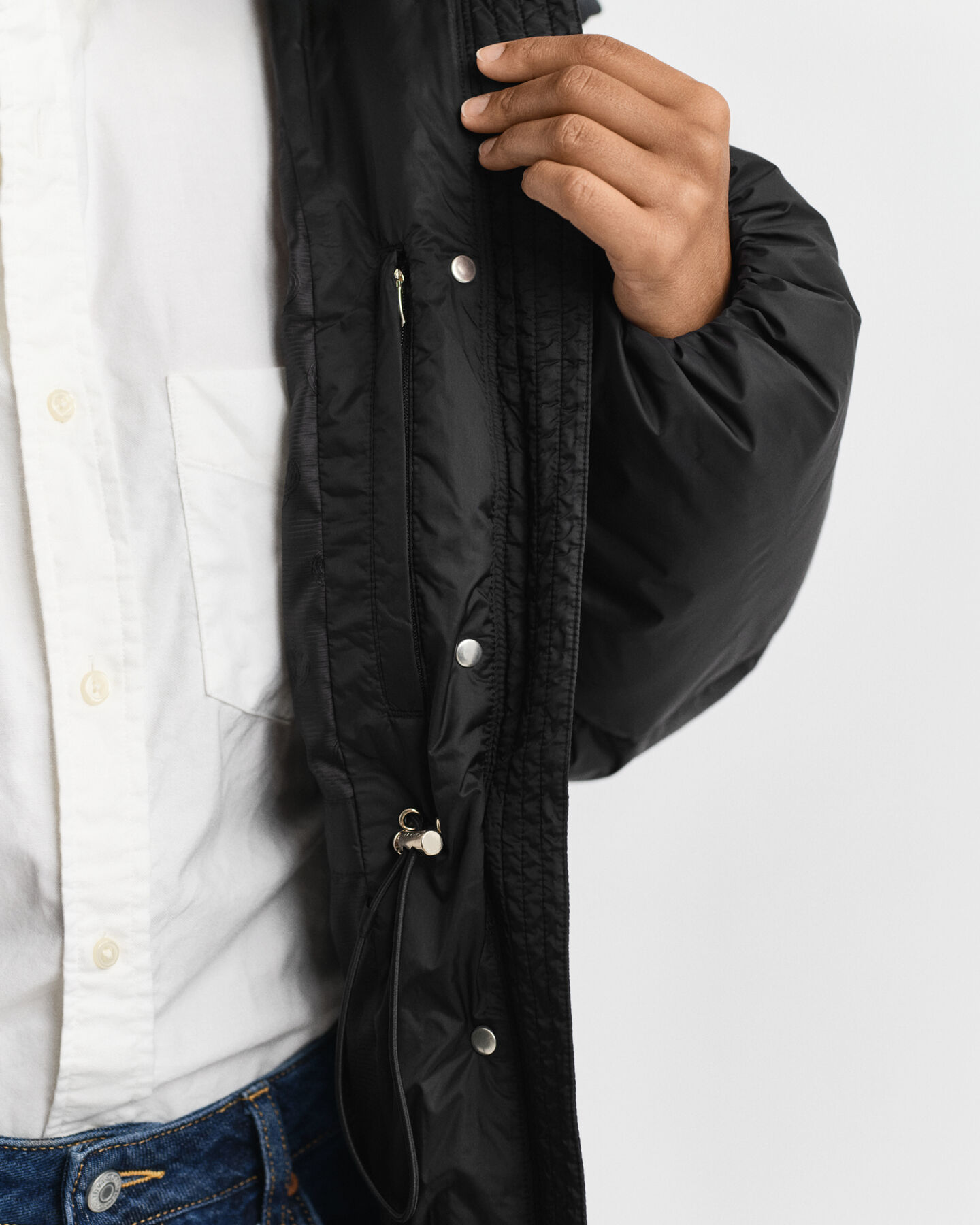 Mittellange Daunenjacke