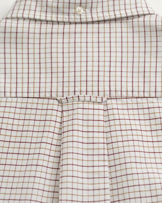 Regular Fit Tattersall Classic Oxford-Hemd