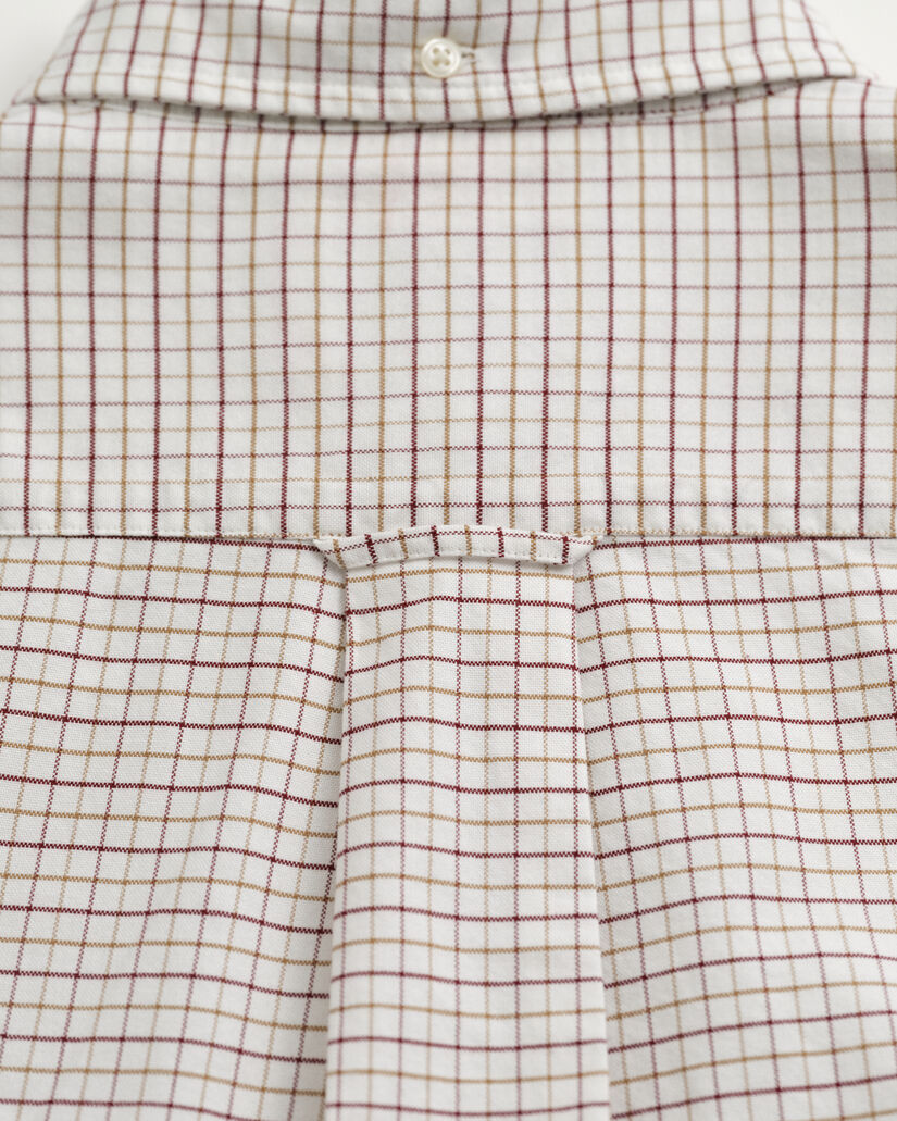 Regular Fit Tattersall Classic Oxford-Hemd