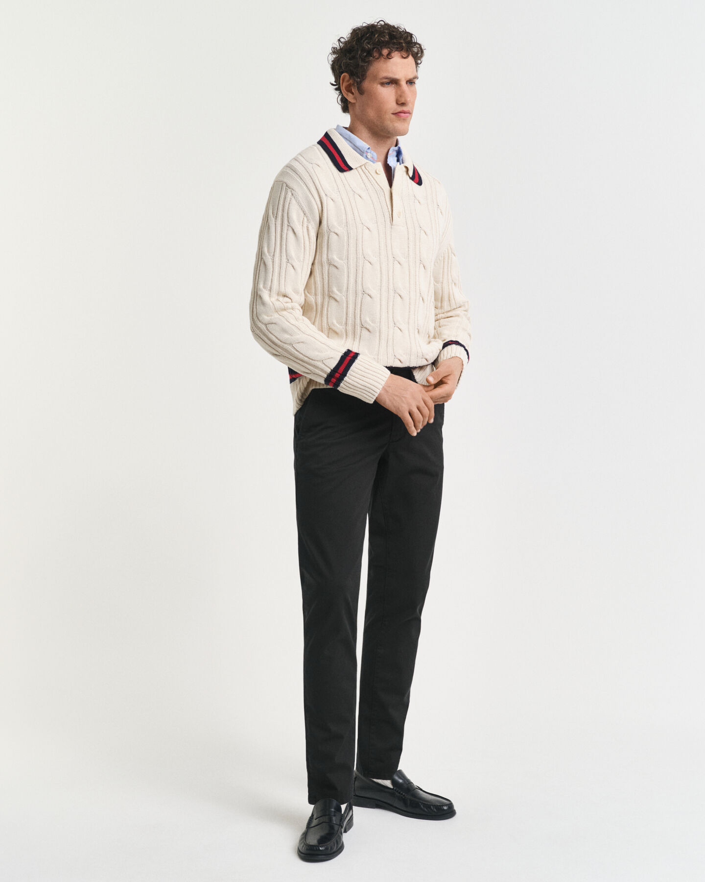 Slim Fit Twill Chinohose