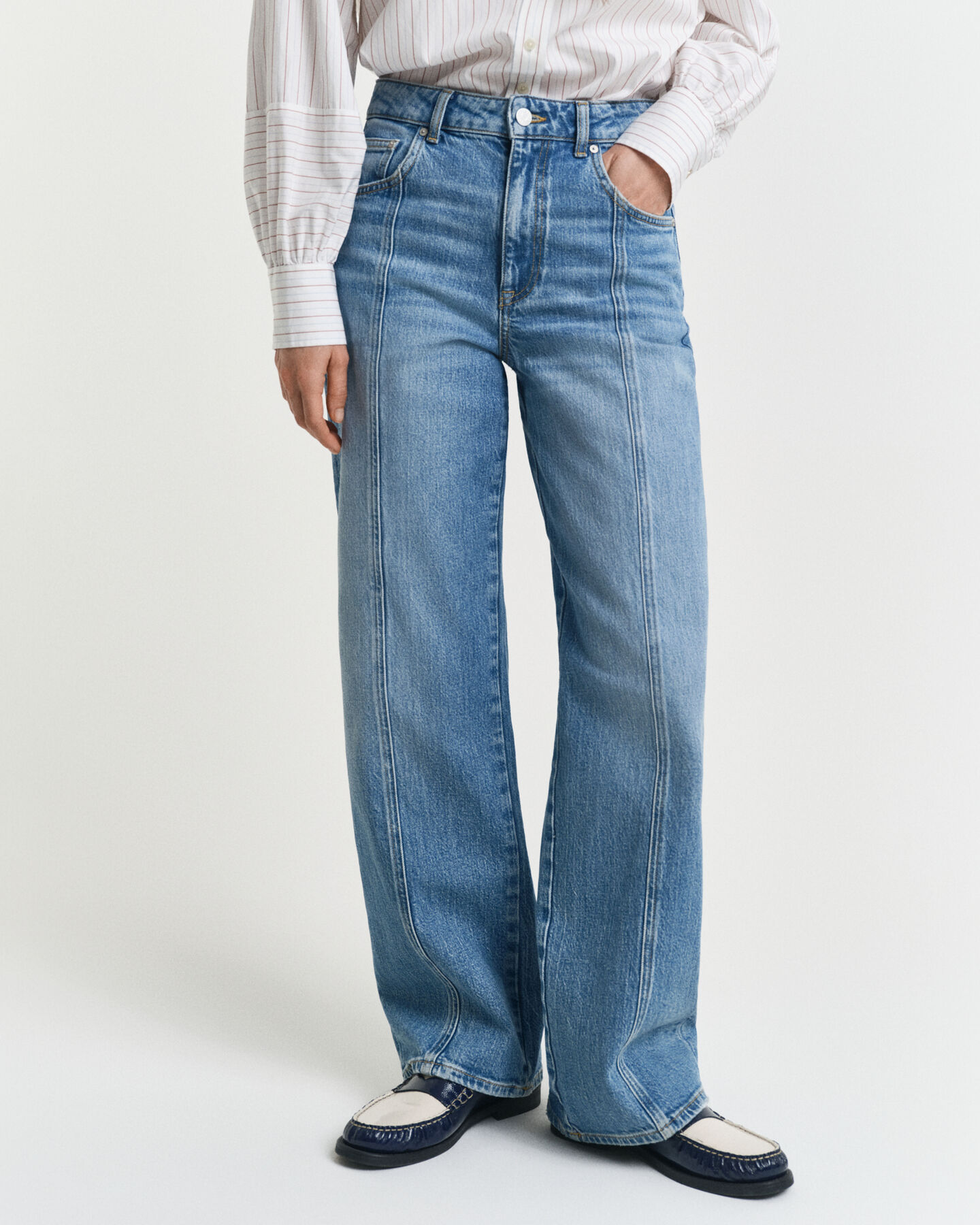 Relaxed Fit Jeans mit geradem Bein