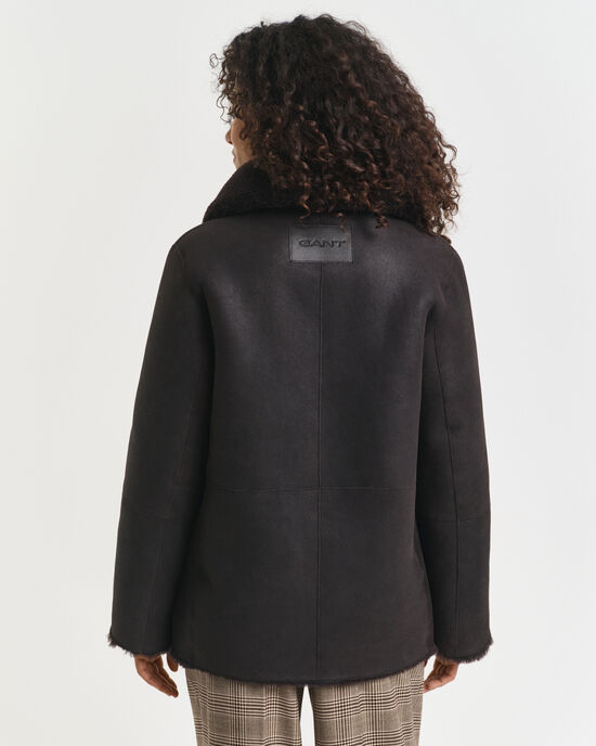 Wende-Caban aus Shearling