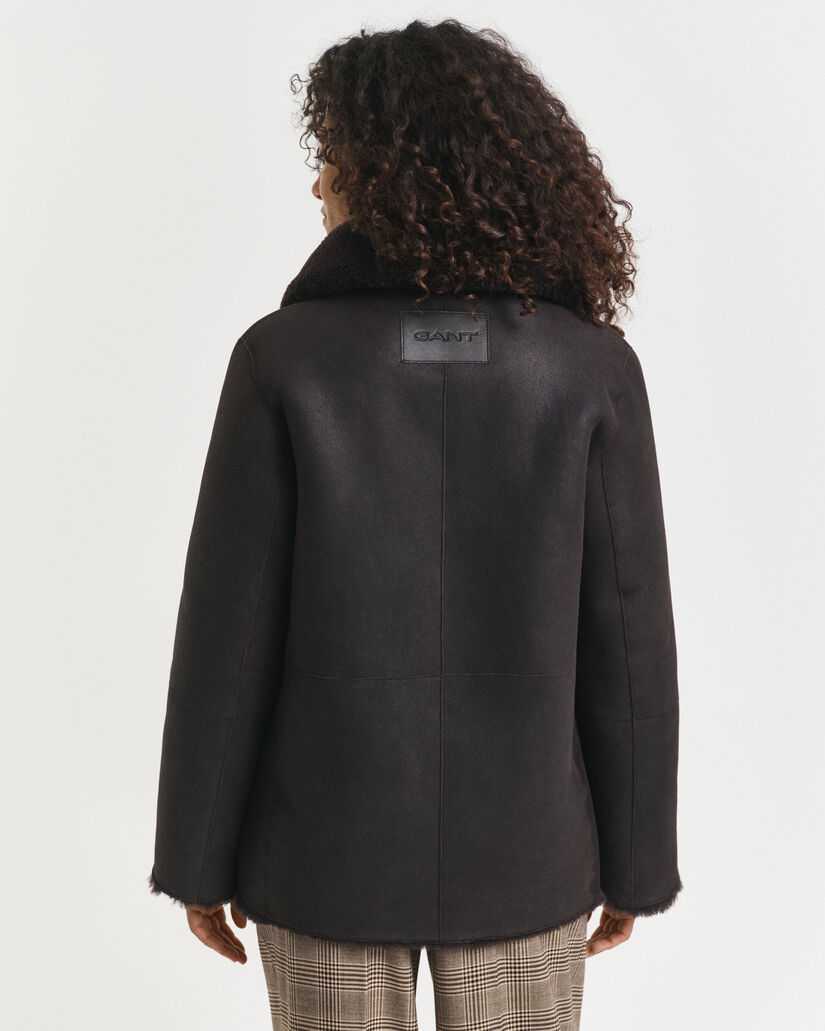 Wende-Caban aus Shearling